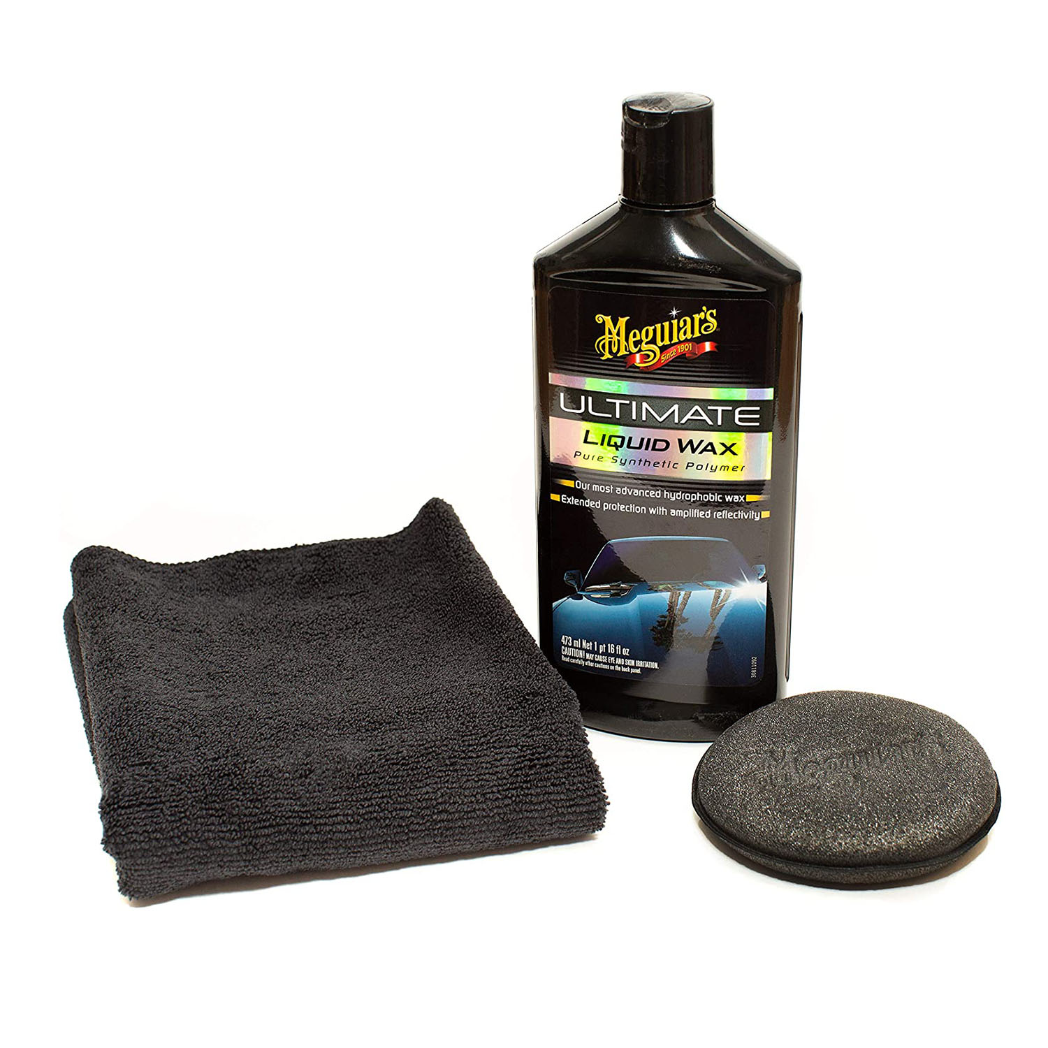 Set Ceara auto lichida Meguiar's Ultimate Wax, 473ml G18216